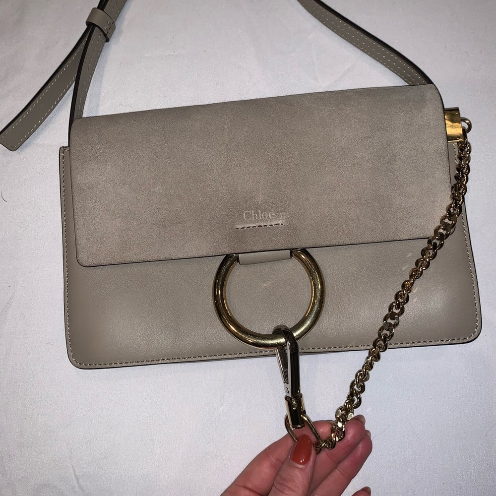 Excellent condition small chloe Faye bag